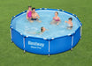 Steel round Frame Set Pool 76Cm H X 305Cm W X 305Cm L