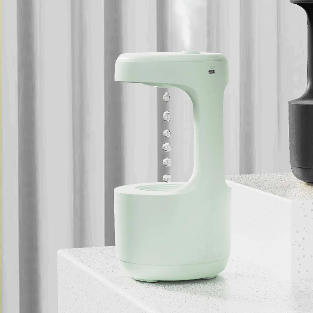 Humidifier Home Office Desktop Water Replenishment Device Creative Backflow anti Gravity Water Drop Humidifier
