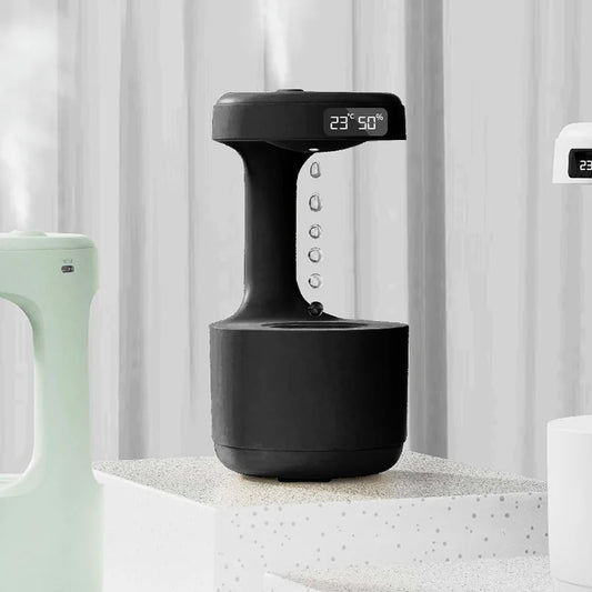 Humidifier Home Office Desktop Water Replenishment Device Creative Backflow anti Gravity Water Drop Humidifier