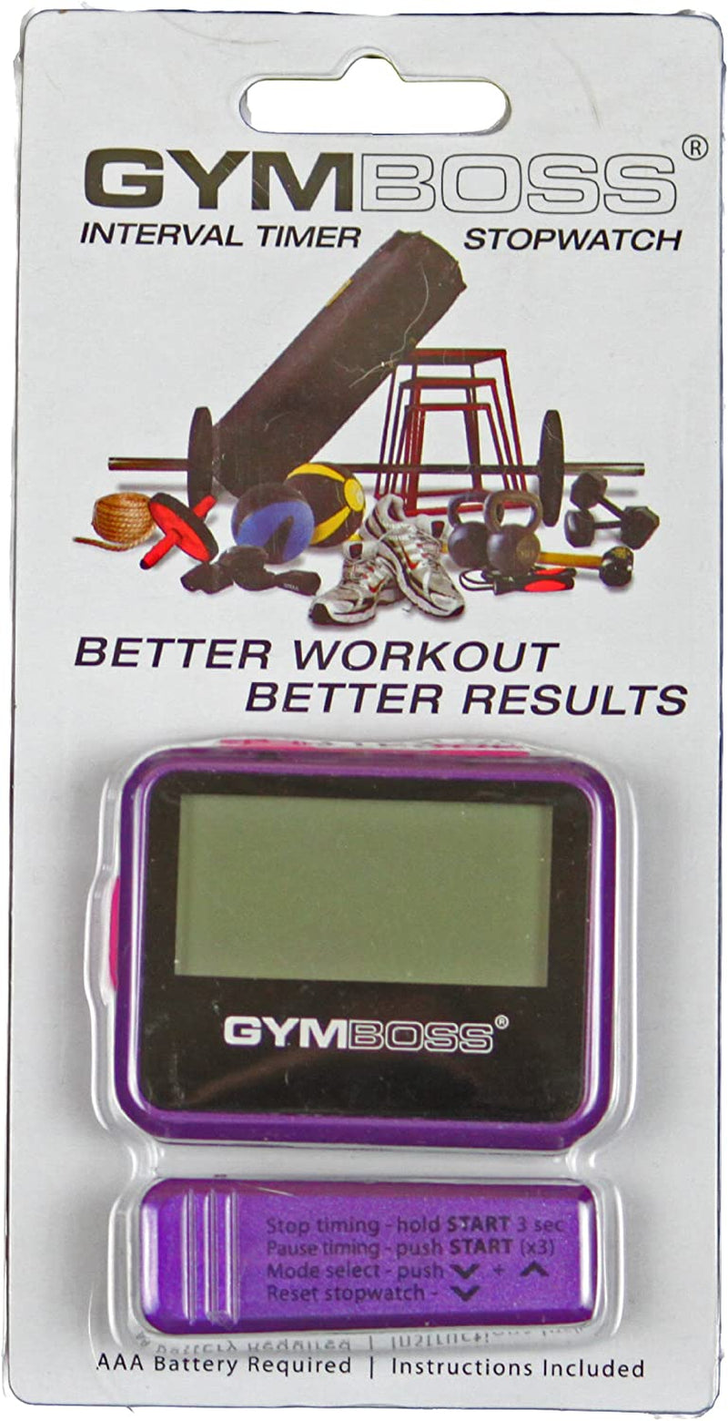 Interval Timer and Stopwatch - VIOLET/PINK METALLIC GLOSS