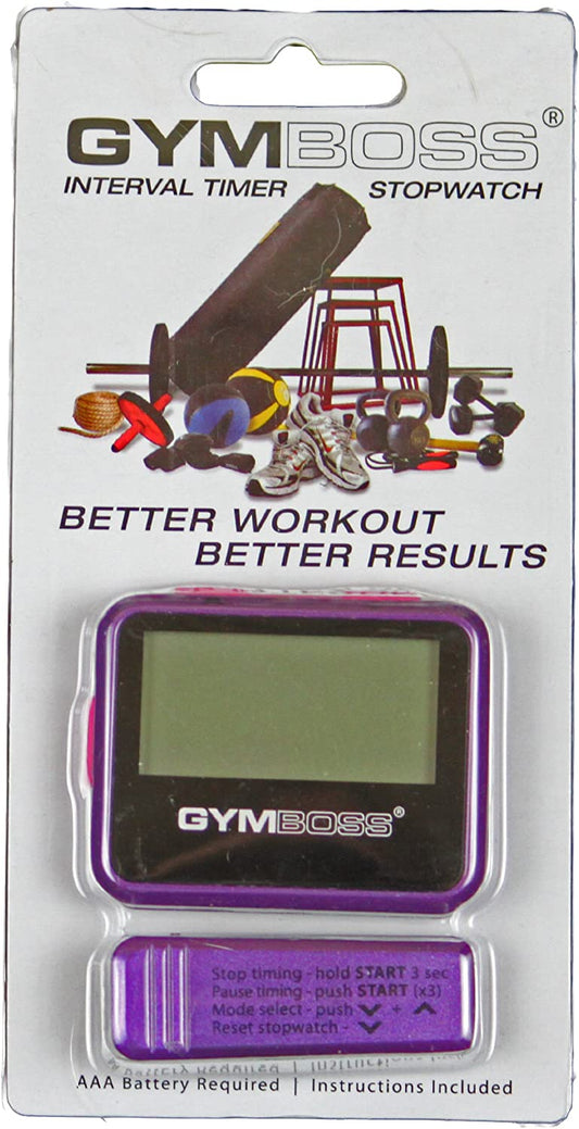 Interval Timer and Stopwatch - VIOLET/PINK METALLIC GLOSS