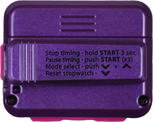 Interval Timer and Stopwatch - VIOLET/PINK METALLIC GLOSS