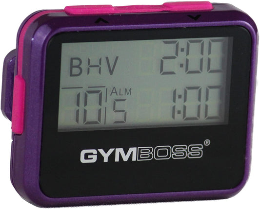Interval Timer and Stopwatch - VIOLET/PINK METALLIC GLOSS