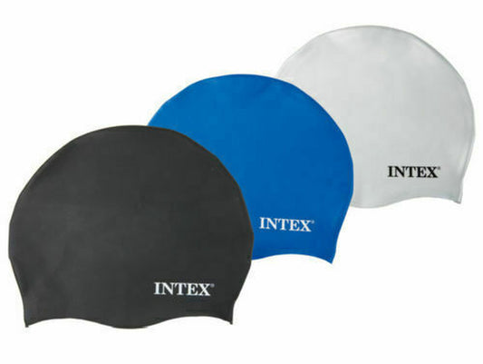 Intex Swimming Silicone Cap for Girls Boys Latex Free Best Xmas Gift