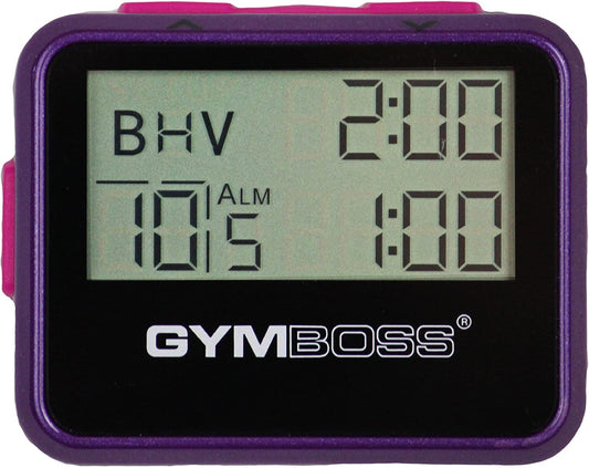 Interval Timer and Stopwatch - VIOLET/PINK METALLIC GLOSS