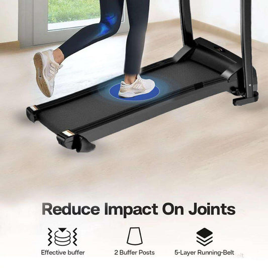 Electric Motorised Treadmill Folding Running Walking Machine Home Gym Workout