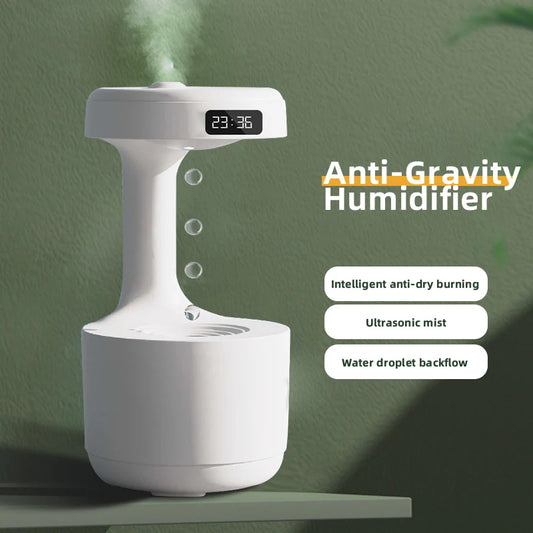 Humidifier Home Office Desktop Water Replenishment Device Creative Backflow anti Gravity Water Drop Humidifier