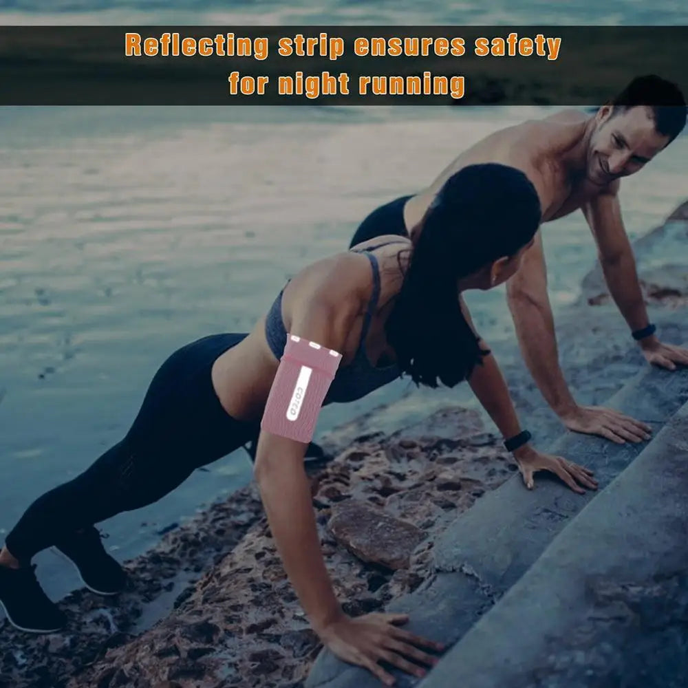 Running Mobile Phone Arm Bag Universal Breathable Sports Accessories Outdoor Arm Bag Armband Jogging Phone Armband Case