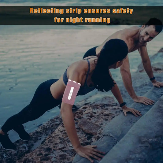 Running Mobile Phone Arm Bag Universal Breathable Sports Accessories Outdoor Arm Bag Armband Jogging Phone Armband Case