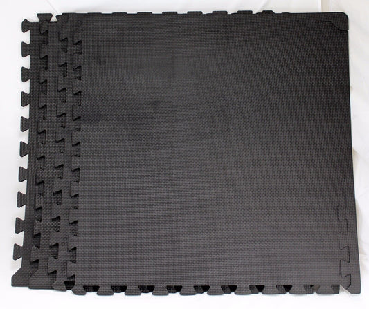 INTERLOCKING EVA SOFT FOAM EXERCISE FLOOR MATS GARAGE OFFICE KIDS PLAY