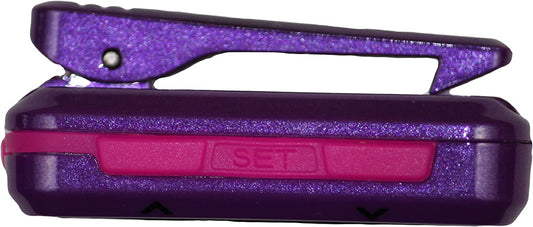 Interval Timer and Stopwatch - VIOLET/PINK METALLIC GLOSS