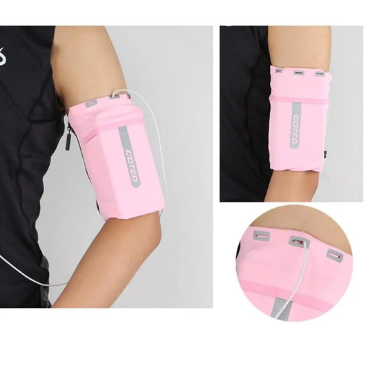Running Mobile Phone Arm Bag Universal Breathable Sports Accessories Outdoor Arm Bag Armband Jogging Phone Armband Case